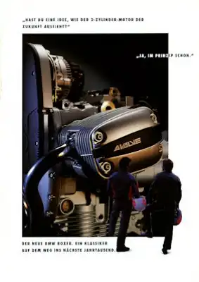 BMW Der neue Boxer Motor Prospekt 1993