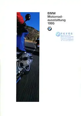 BMW Motorradausstattung Prospekt 1995