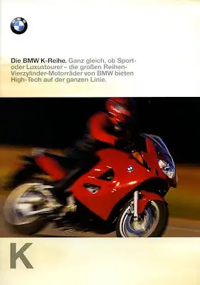 BMW K-Reihe Prospekt 1998