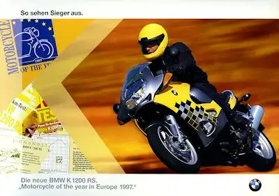 BMW K 1200 RS Prospekt 1997