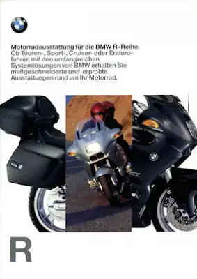 BMW R-Reihe Motorradausstattung Prospekt 1998
