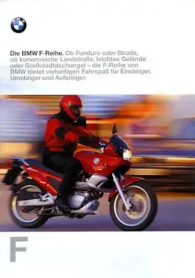 BMW F-Reihe Prospekt 1998
