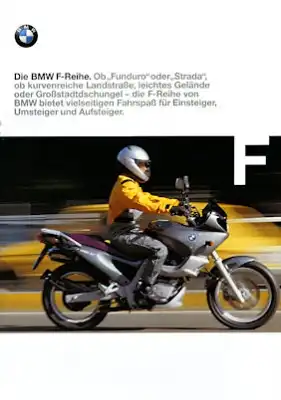 BMW F Reihe Prospekt 1999