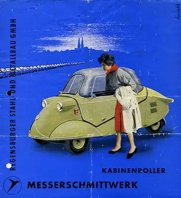 Messerschmitt KR 175 Prospekt 1950er Jahre