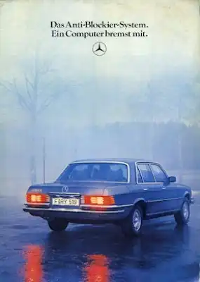 Mercedes-Benz ABS Prospekt 4.1979