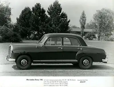 Foto Mercedes Benz 190 1950er Jahre