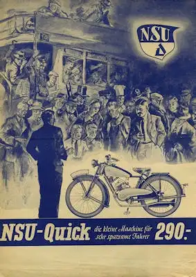 NSU Quick Prospekt 1937