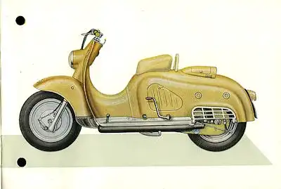 Zündapp Bella Prospekt 1953