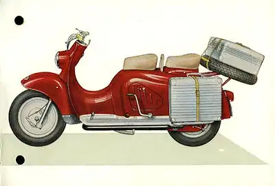 Zündapp Bella Prospekt 1953