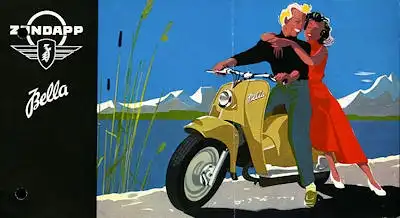 Zündapp Bella Prospekt 1954