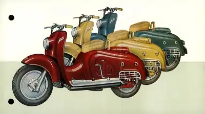 Zündapp Bella Prospekt 1954