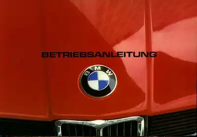 BMW 315 Bedienungsanleitung 1983