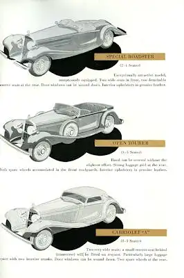 Mercedes-Benz Typ 540 K Prospekt 10.1936 e