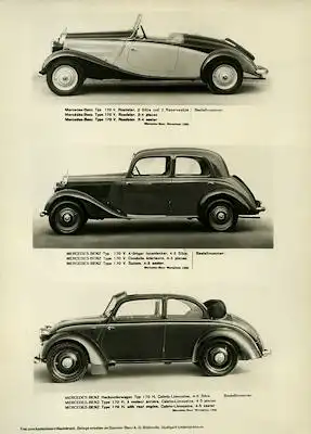 Mercedes-Benz Presse Materndienst ca. 1938
