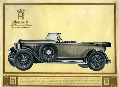 Horch 8 Prospekt 1927