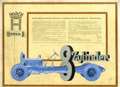 Horch 8 Prospekt 1927