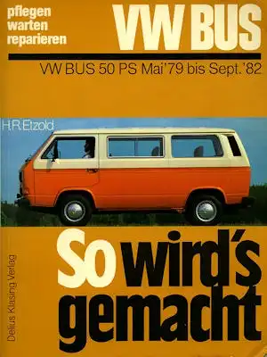 VW T 3 Reparaturanleitung 5.1979-9.1982