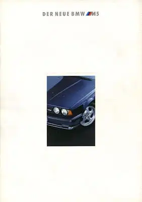 BMW M 5 Prospekt 1992