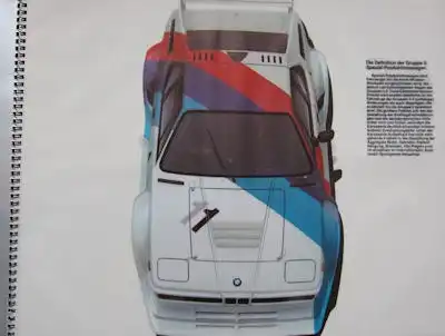 BMW M 1 Prospekt 2.1978