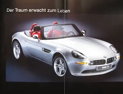 BMW Z 8 Verkäufer-Mappe 1999