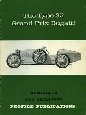 Bugatti Type 35 Grand Prix Profile Publications No. 10