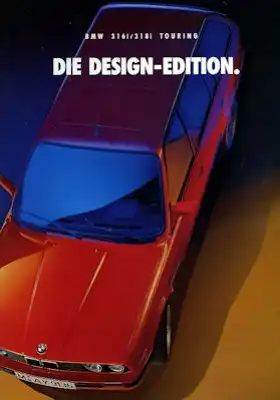 BMW 316i 318i Touring Design Edition Prospekt 1993
