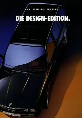 BMW 316i 318i Touring Design Edition Prospekt 1994