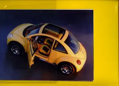 VW New Beetle Pressemappe 2000