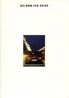 BMW 5er Prospekt 1993