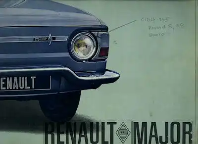 Renault R 8 Major Prospekt 1964/65