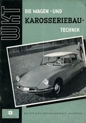 Wagen- und Karosseriebau-Technik WKT 1956-1958