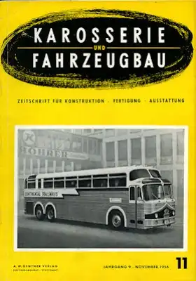 Karosserie und Fahrzeugbau 1956-1958