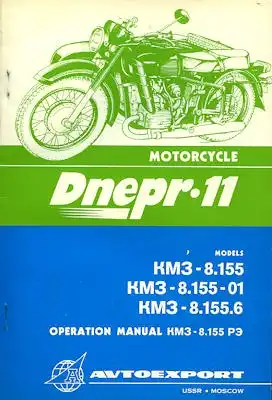 Dnepr 11 Bedienungsanleitung 1989