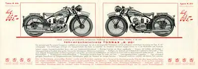 Tornax K 20 Prospekt 1930er Jahre