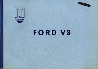 Ford V 8 Pkw Transart Prospekt ca. 1939