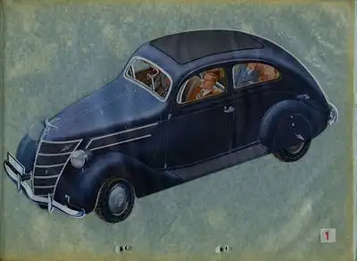 Ford V 8 Pkw Transart Prospekt ca. 1939