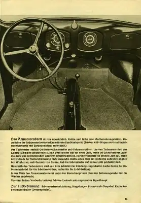 VW KdF-Wagen Prospekt 1939