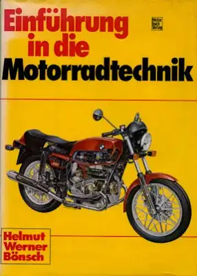 Helmut Bönsch Einführung in die Motorradtechnik 1980