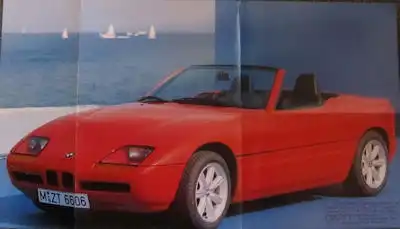 BMW Z 1 Plakat 1988