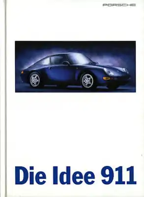 Porsche 911 Typ 993 Prospekt 8.1995