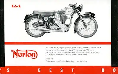 Norton Programm 1954