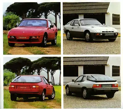 Porsche 924 924 Turbo Prospekt 1982