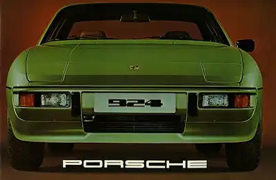 Porsche 924 Prospekt 1977