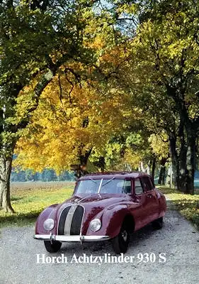 Horch 930 S Prospekt 1990er Jahre