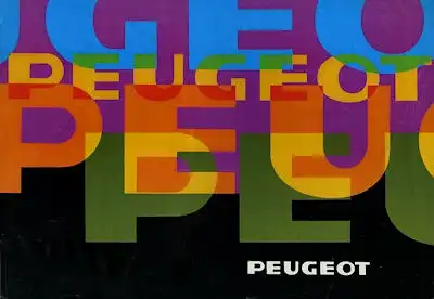 Peugeot Programm 1979