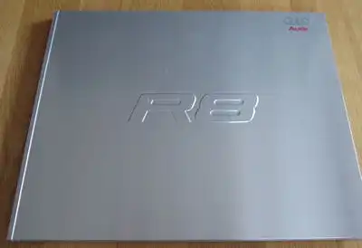 Audi R 8 Aluminium Prospekt 2007