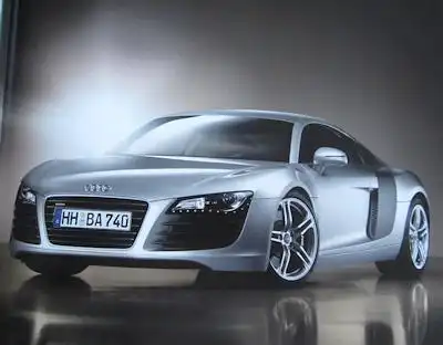 Audi R 8 Aluminium Prospekt 2007