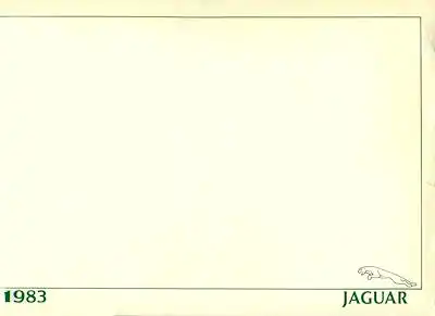 Jaguar XJ 3.4 + 4.2 Prospekt 10.1982