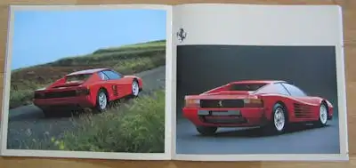 Ferrari Testarossa Prospekt 1984/86