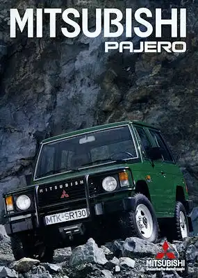 Mitsubishi Pajero Prospekt 1988